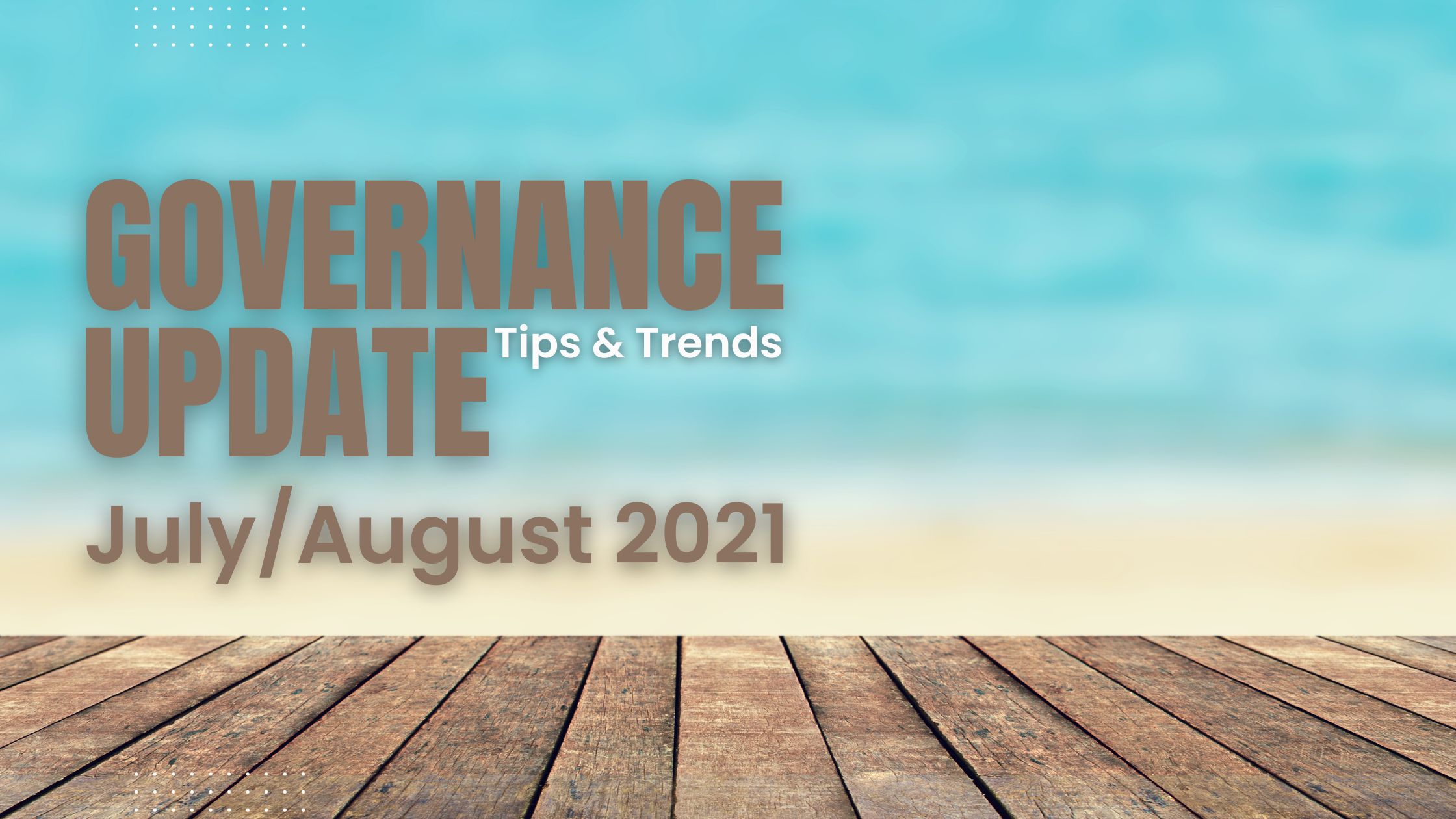 July-August Newsletter